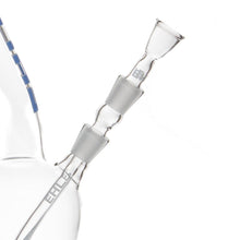 Load image into Gallery viewer, Glass Bong 3.2mm Bent Ball Clear