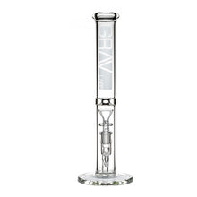 Load image into Gallery viewer, 12 Inch Straight Tube Bong with Fixed Downstem
