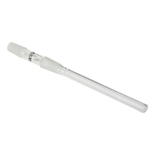 Load image into Gallery viewer, Glass Male to Male Straight Adaptor Downtube 14.5mm