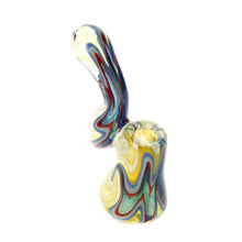 Load image into Gallery viewer, Blue Spectrum Dichroic Glass Bubbler