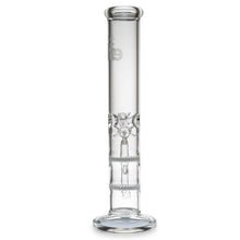 Load image into Gallery viewer, Straight Tube Bong with Ice Notch Clear