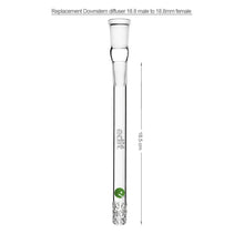 Load image into Gallery viewer, Replacement Downstem diffuser 18.8mm male to 18.8mm female