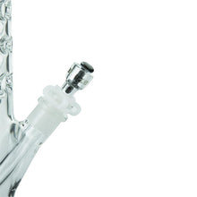Load image into Gallery viewer, Spike' Cylinder Bong in Ice Black