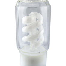 Load image into Gallery viewer, Milky Spiral Perc Bong