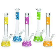 Load image into Gallery viewer, Black Leaf - Silly Skin Flask Bong with Silicone Skin