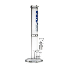 Load image into Gallery viewer, 12 Inch Straight Tube Bong with Fixed Downstem