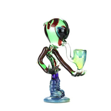 Load image into Gallery viewer, G-Spot Alien Glass Pipe