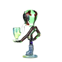 Load image into Gallery viewer, G-Spot Alien Glass Pipe