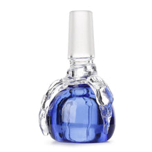 Load image into Gallery viewer, Claw Slide Bowl Coloured Glass 14.5mm