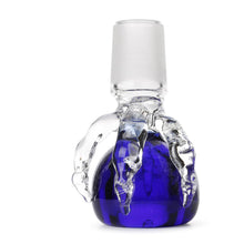 Load image into Gallery viewer, Claw Slide Bowl Coloured Glass 18.8mm