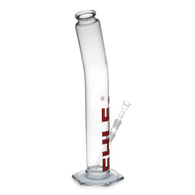 Load image into Gallery viewer, Bent Neck High Clear Cylinder Bong