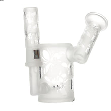 Load image into Gallery viewer, Frosted Bees Knees Mini Concentrate Bubbler