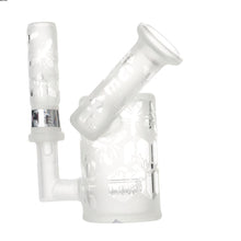 Load image into Gallery viewer, Frosted Bees Knees Mini Concentrate Bubbler