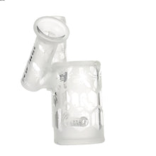 Load image into Gallery viewer, Frosted Bees Knees Mini Concentrate Bubbler