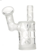Load image into Gallery viewer, Frosted Bees Knees Mini Concentrate Bubbler