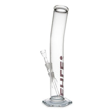 Load image into Gallery viewer, Glass Bent Neck (High) Clear Cylinder Bong 500ml