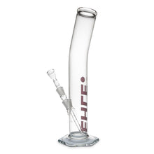 Load image into Gallery viewer, Glass Bent Neck (High) Clear Cylinder Bong 500ml