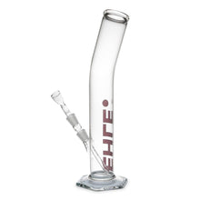 Load image into Gallery viewer, Glass Bent Neck (High) Clear Cylinder Bong 500ml