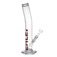 Load image into Gallery viewer, Glass Bent Neck (High) Clear Cylinder Bong 500ml