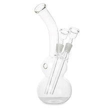 Load image into Gallery viewer, Glass Bong Double Bowl