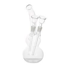Load image into Gallery viewer, Glass Bong Double Bowl