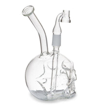 Load image into Gallery viewer, Glass Skull Dab Rig