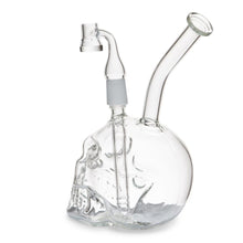 Load image into Gallery viewer, Glass Skull Dab Rig