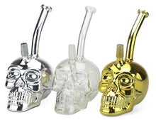 Load image into Gallery viewer, Glass Skull Dab Rig