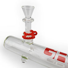 Load image into Gallery viewer, Giant Steamroller Clear Glass Pipe