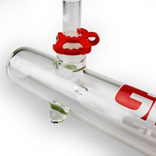 Load image into Gallery viewer, Giant Steamroller Clear Glass Pipe