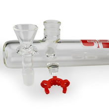 Load image into Gallery viewer, Giant Steamroller Clear Glass Pipe
