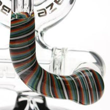 Load image into Gallery viewer, Blaze Glass Mini Donut Inline Oil Bong- Straight