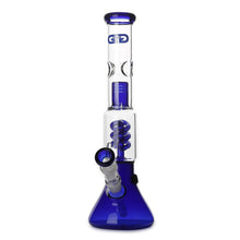 Load image into Gallery viewer, Spiral Perc Bong Blue