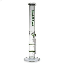 Load image into Gallery viewer, Straight Tube Bong with Fixed Inline and Honeycomb Perc