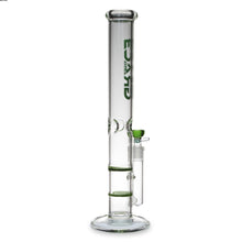 Load image into Gallery viewer, Straight Tube Bong with Fixed Inline and Honeycomb Perc