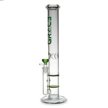 Load image into Gallery viewer, Straight Tube Bong with Fixed Inline and Honeycomb Perc
