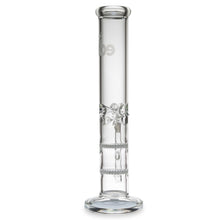 Load image into Gallery viewer, Straight Tube Bong with Ice Notch Clear