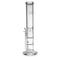 Load image into Gallery viewer, Straight Tube Bong with Ice Notch Clear