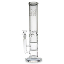 Load image into Gallery viewer, Straight Tube Bong with Ice Notch Clear