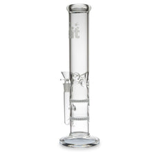 Load image into Gallery viewer, Straight Tube Bong with Ice Notch Clear