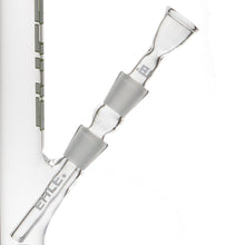 Load image into Gallery viewer, Clear Cylinder Bong Hexagon Foot
