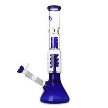 Load image into Gallery viewer, Spiral Perc Bong Blue
