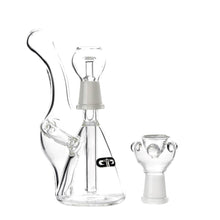Load image into Gallery viewer, Micro Pyramid Recycler Bubbler
