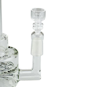 5.5 Inch Two Layer Circuit Rig Frosted Logo | Grav Labs