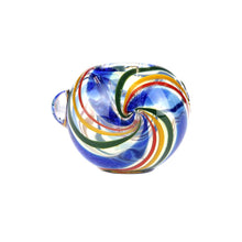 Load image into Gallery viewer, Striped Glass Spoon Pipe
