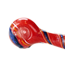 Load image into Gallery viewer, Hot Lava Glass Spoon Pipe
