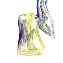 Load image into Gallery viewer, Blue Spectrum Dichroic Glass Bubbler

