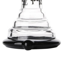 Load image into Gallery viewer, Glass Bowl Flat Black Edge 14.5
