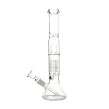 Load image into Gallery viewer, Percolator Bong Clear Beaker 6 Arm Tree Percolator
