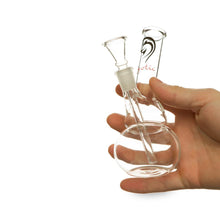Load image into Gallery viewer, Mini Bubble Base Borosilicate Glass Bong
